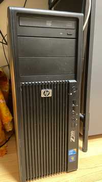 Компютър HP workstation с видеокарта nvidia GeForce 1050ti