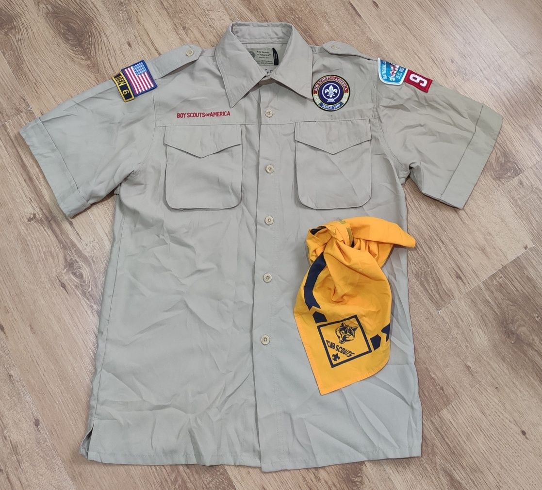 Cămașă cercetași Boy Scouts Of America mărimea 12-14 ani