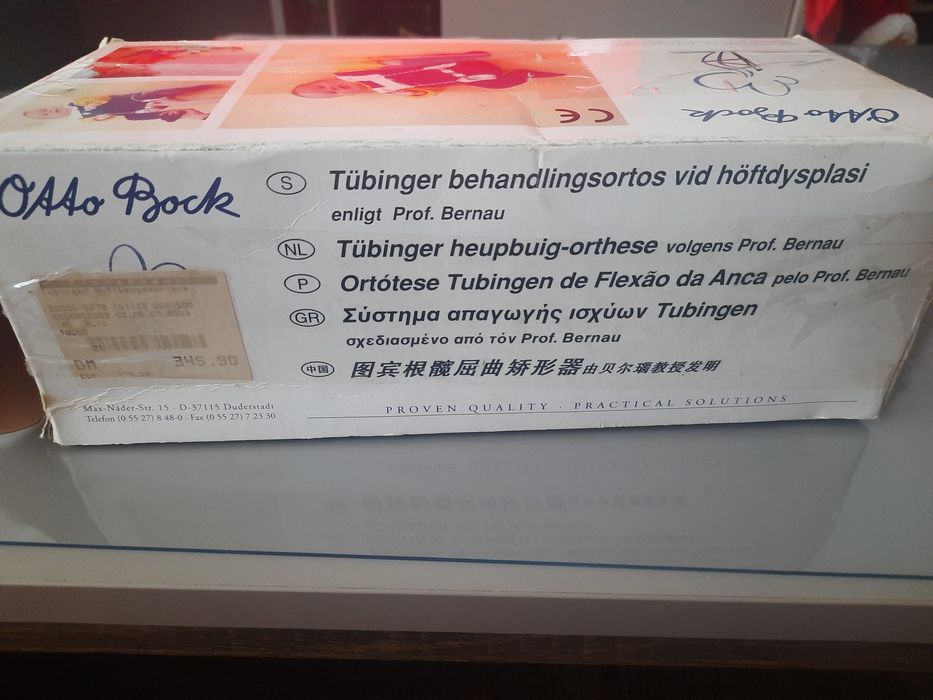 Orteza sold bebelusi