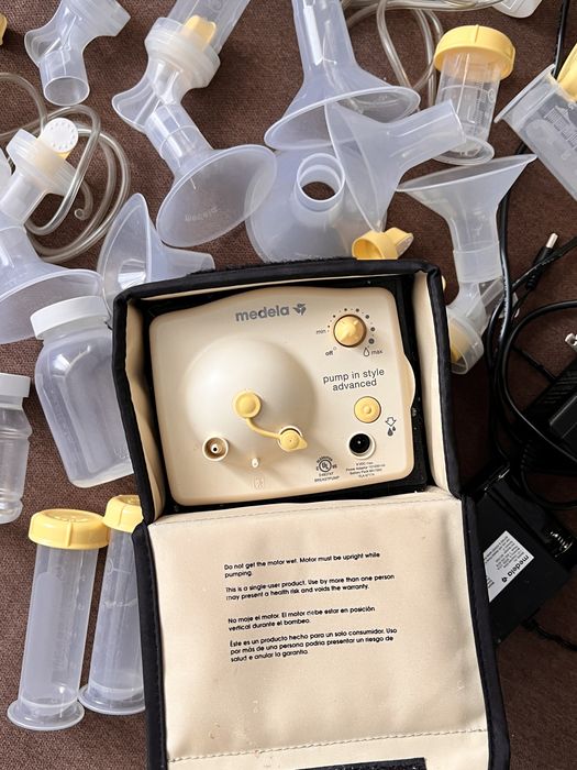 Pompa de san electrica Medela plus accesorii