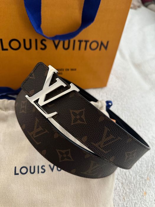 Curea 100% originala Louis Vuitton Initiales 40mm Reversible M9821