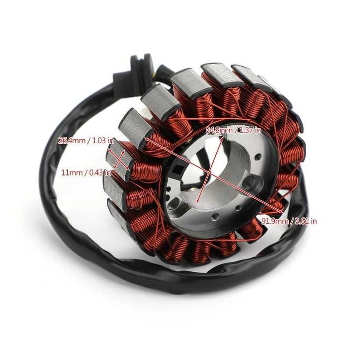 Stator alternator Honda CBR125 CBR125R CBR125RS CBR125 bobina A1575