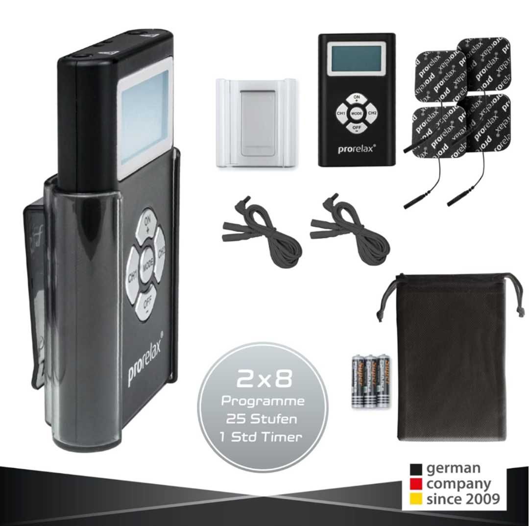 Prorelax TENS/EMS Duo Blackline | Устройство за мускулна стимулация