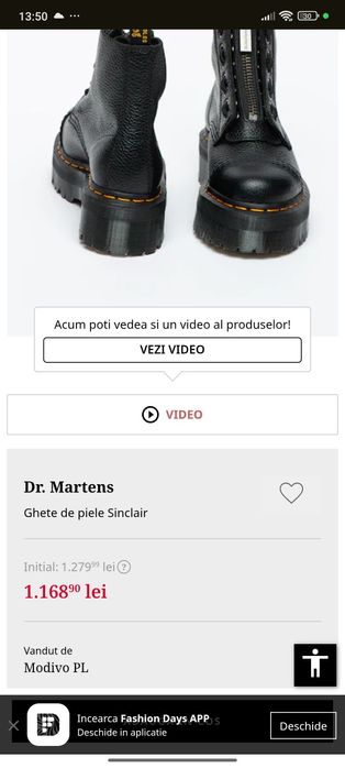 Ghete /bocanci  Dr.Martens