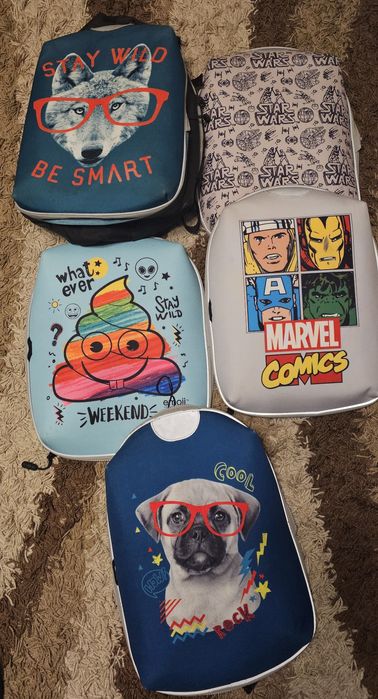 Rucsac cu 5 fete interschimbabile