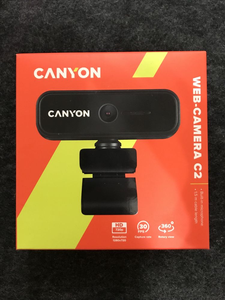 Webcam, Камера - CANYON C2