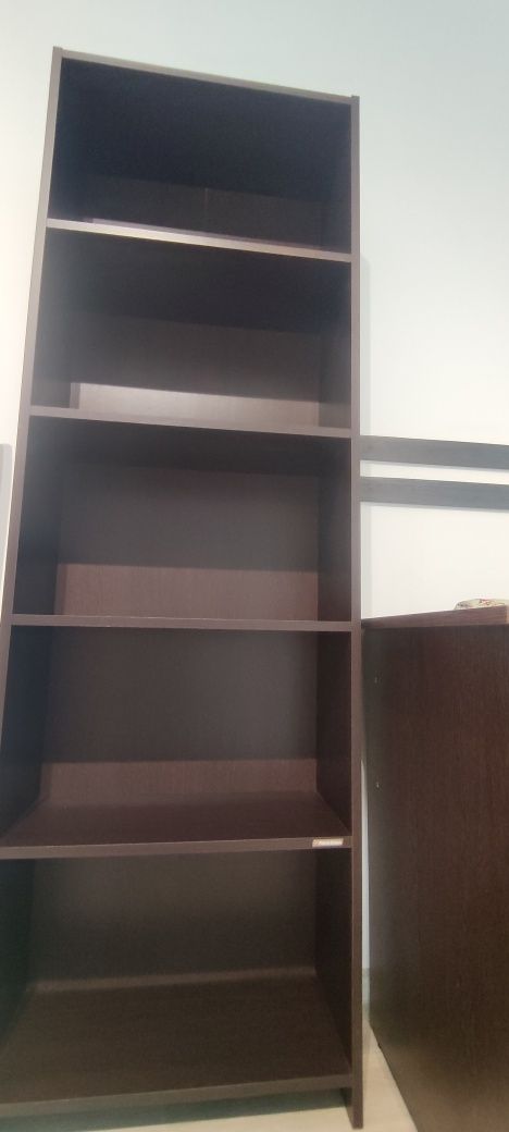 Biblioteca cu 4 polițe, culoarea wenge