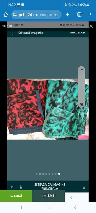 Plapuma lana noua, confectionez,lenjerii, perne, patura lana,cuvertura