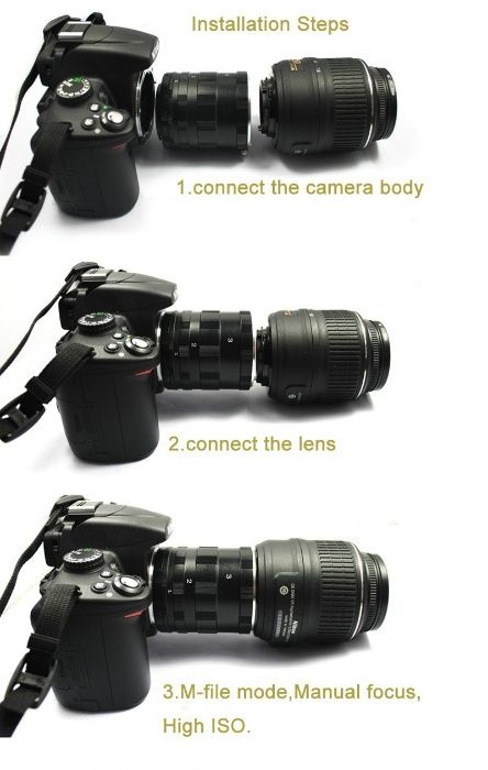 Макро екстендъри за Canon / Nikon / Sony