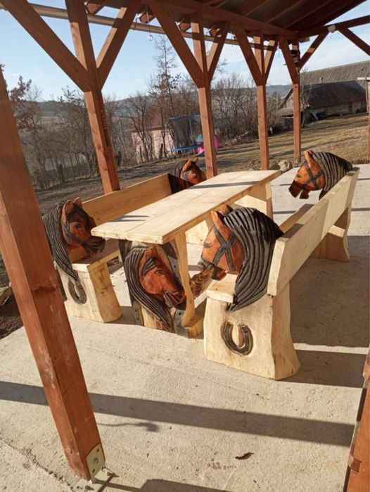 Seturi de mobilier sculptate, pentru terasa