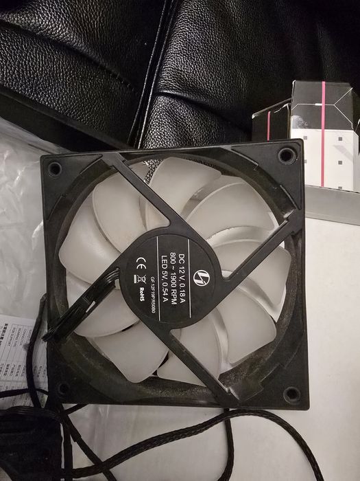 Set 3 ventilatoare 120mm Lian Li ST120 ARGB PWM  Negre