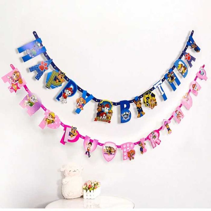 Пес Патрул Честит Рожден Ден,банер Happy Birthday,украса Paw Patrol