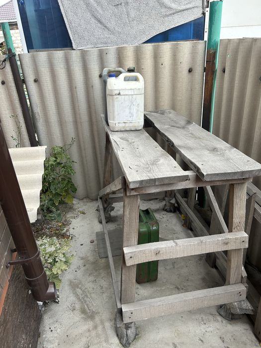 Стремянка деревянная высота 1 м