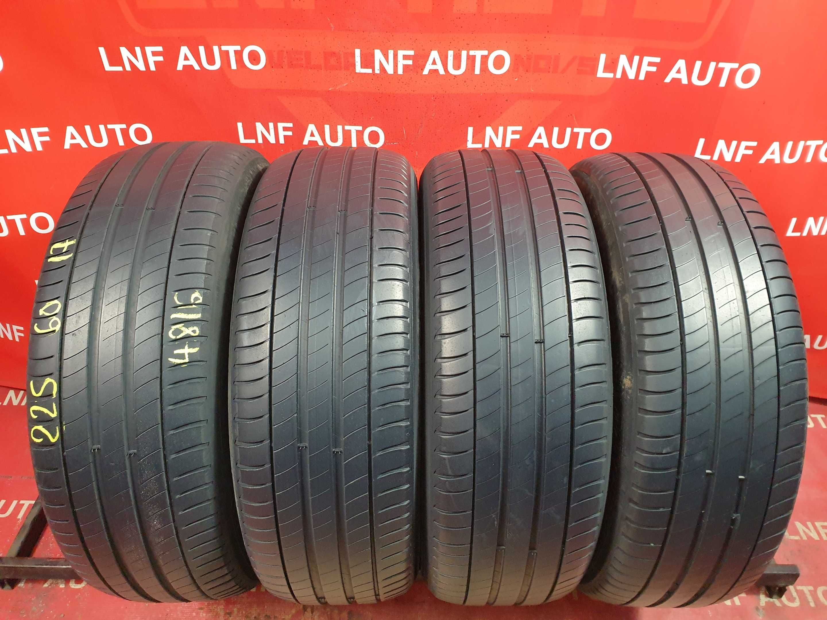 Anvelope de VARA - 225/60/17 - Michelin - 5.66 MM - DOT 2016 !