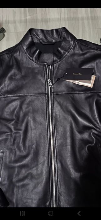 geaca barbati piele naturala XL Massimo dutti