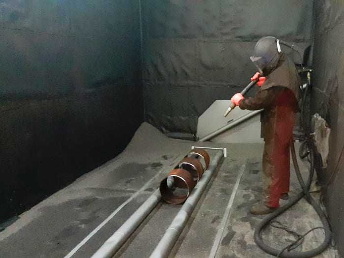 Пескоструйная обработка Peskastruyka