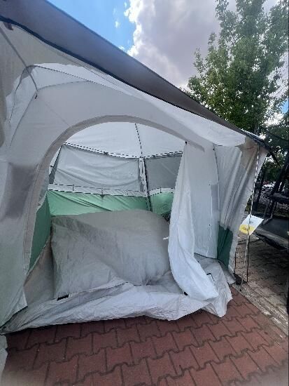 Adăpost living Auvent cu bețe pentru van - produs resigilat Decathlon