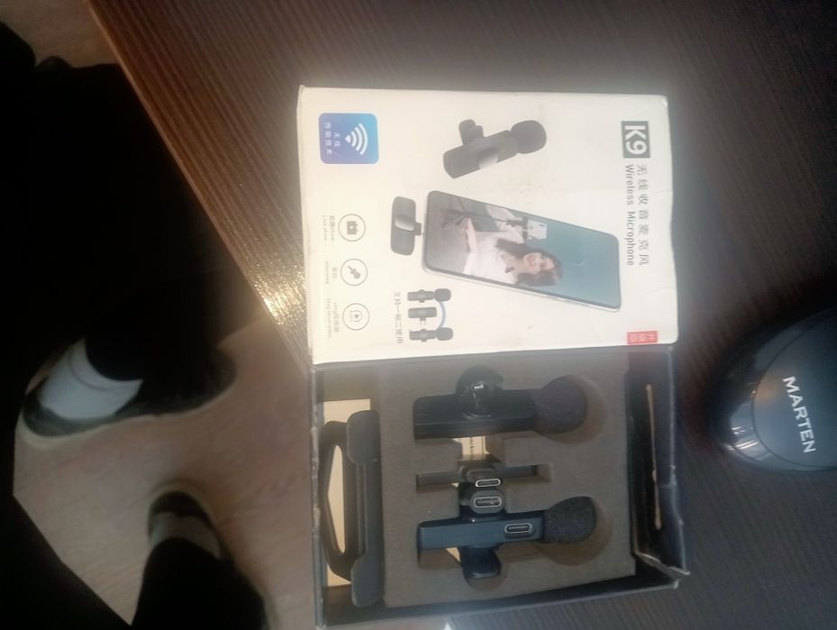 Петличка микрофон м9