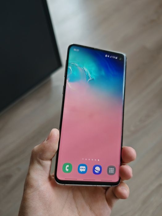 Samsung Galaxy s10 prism white 128 GB in stare perfecta + 3 huse