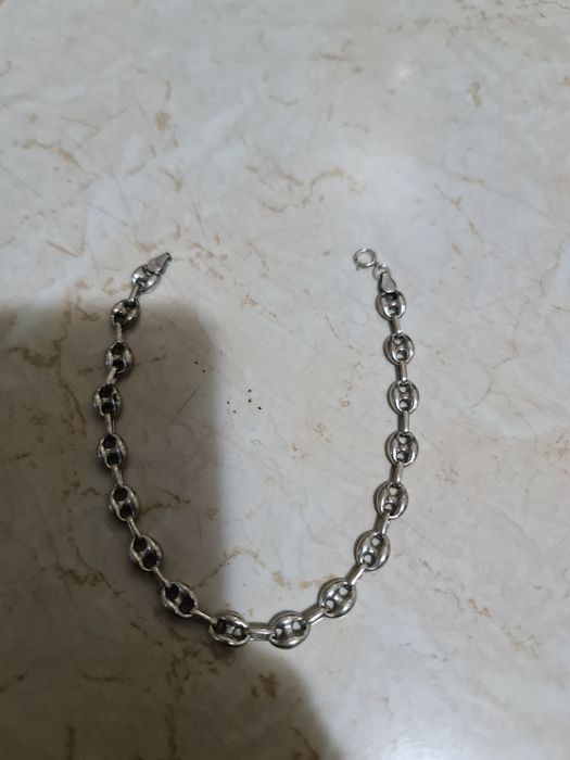 Bratara argint 925 Italy,model bob cafea stil gucci,noua