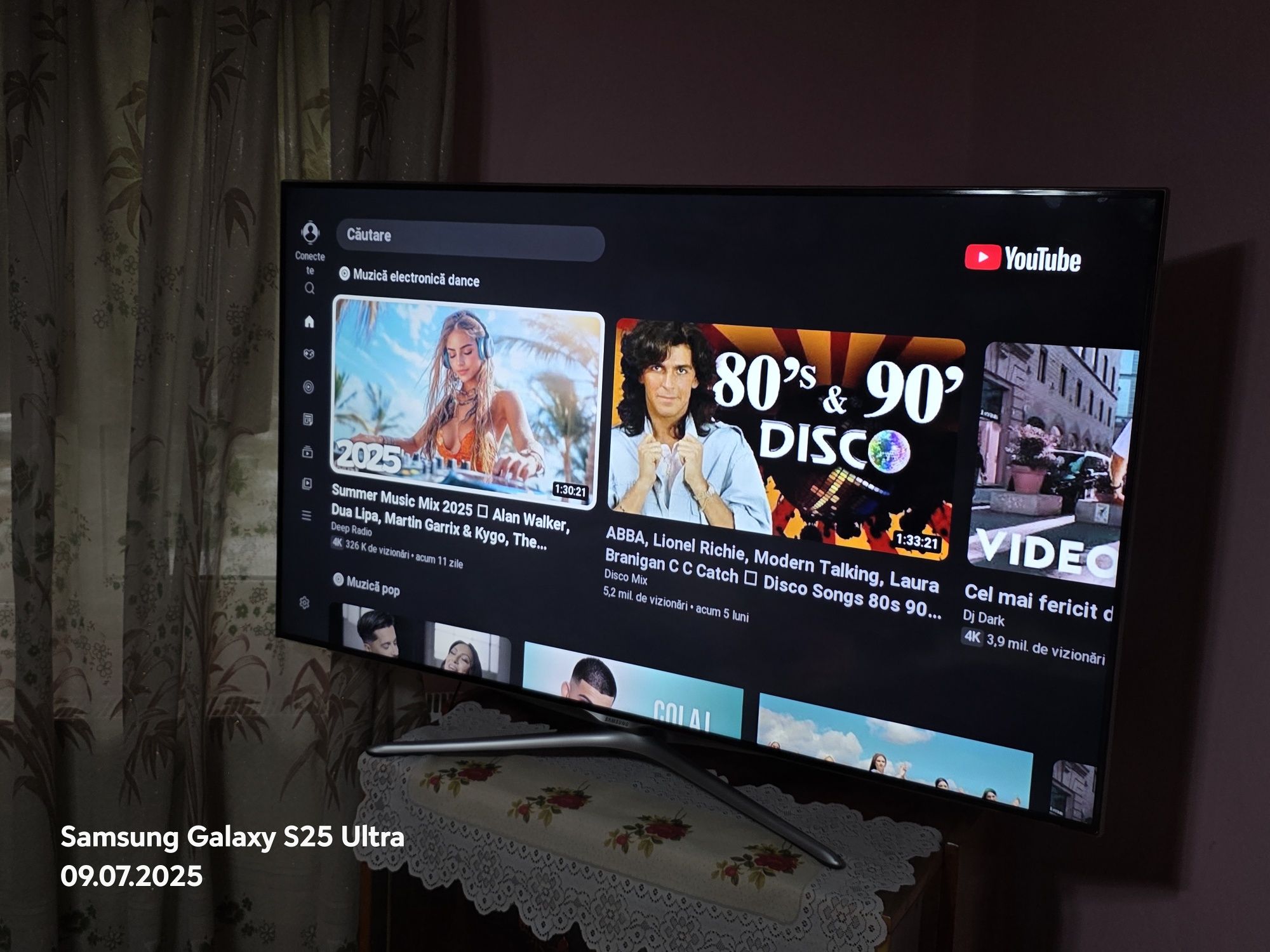 Smart TV Samsung 55 inch ( 139 cm ) FullHD / TELECOMANDA