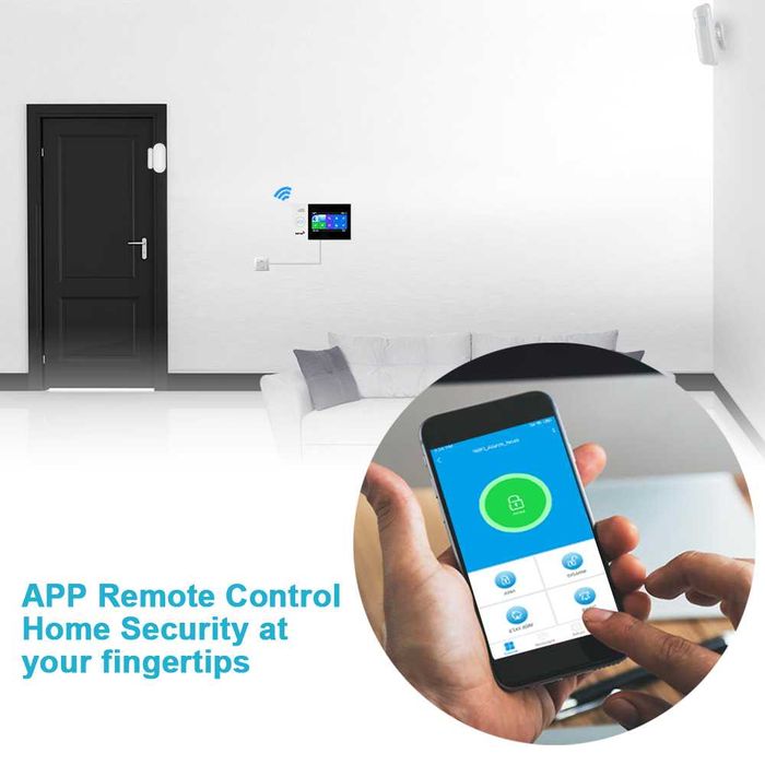 Смарт WiFi, Gsm алармена система за дома и офиса. Tuya, Smartlife