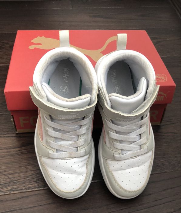 Детски високи маратонки PUMA Rebound V6 Mid номер 33