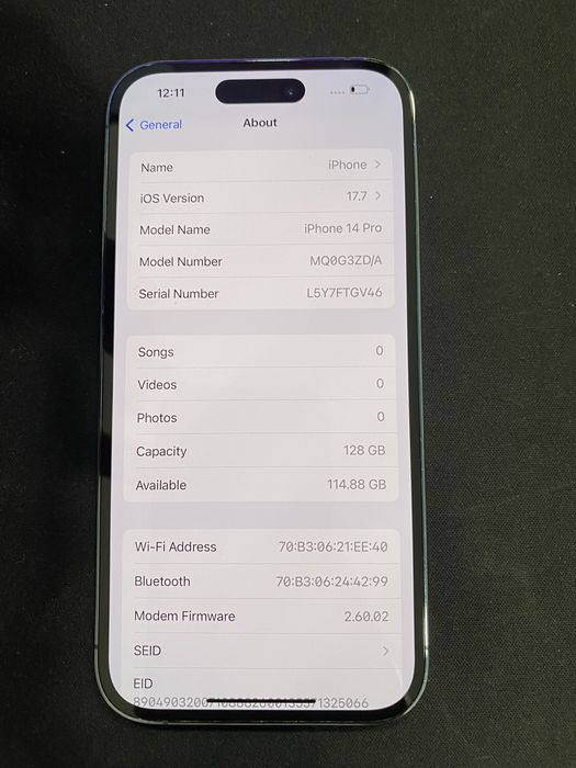 Iphone 14 Pro 128 Gb id-zvr363