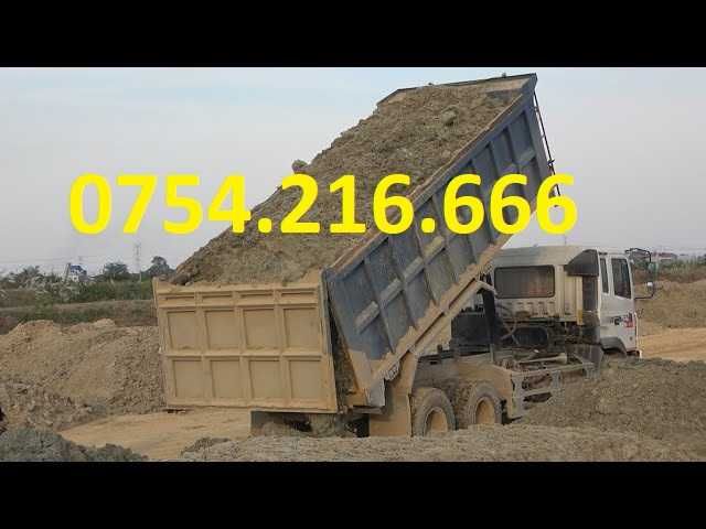 Pamant galben, pamant umplutura, pietris umplutura TRANSPORT