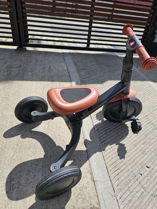 Bicicleta de echilibru Topmark 4 in 1 - Kaya, negru