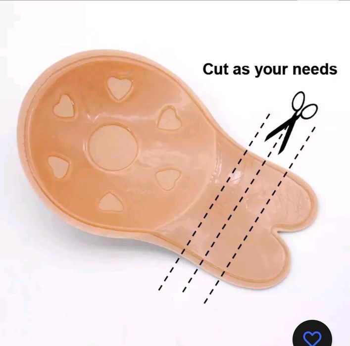 Sutien invizibil din silicon tip push up