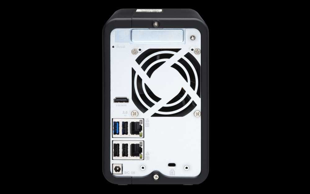 Qnap 253D 8GB DDR 4, J4125 processor 4-core 2.7GHz, 2.5GbE+ 2HDD x 4TB