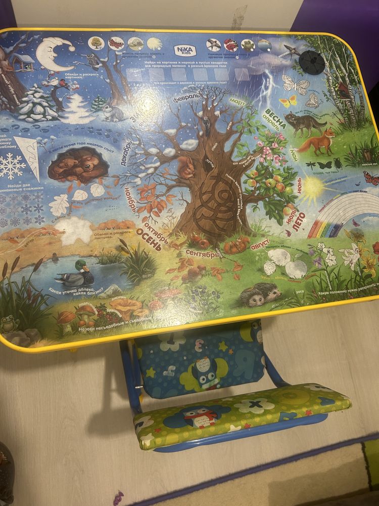Детский стол со стулом