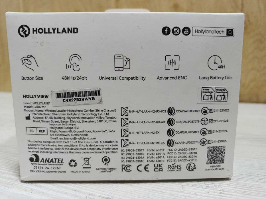 Продается Беспроводная петличная система Hollyland Lark M2