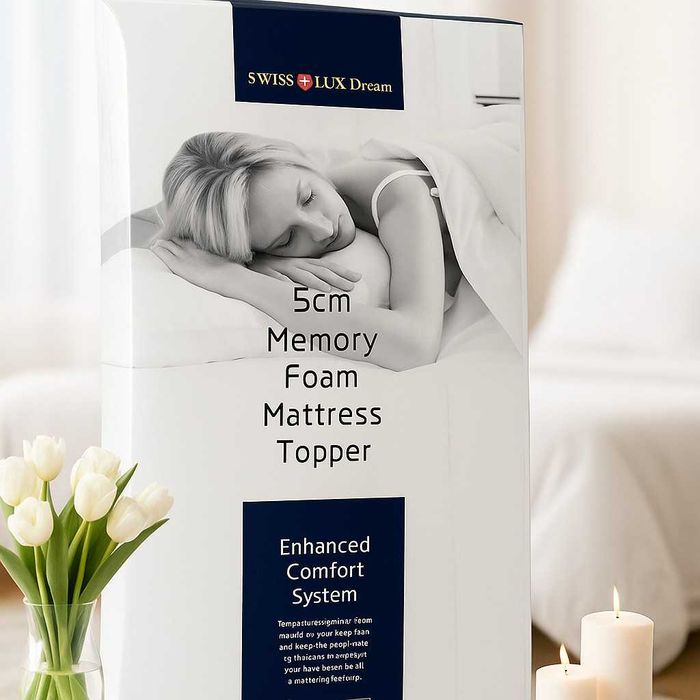 Топ матрак от мемори пяна Swiss Lux Dream.