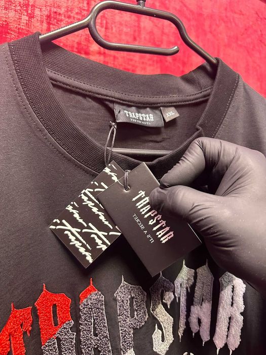 Tricou TRAPSTAR | Negru | Rosu | Alb | Gri | NOU | Premium |