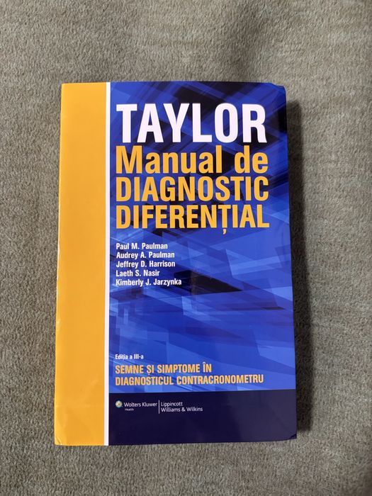 Taylor. Manual de diagnostic diferential, editia 3, in romana