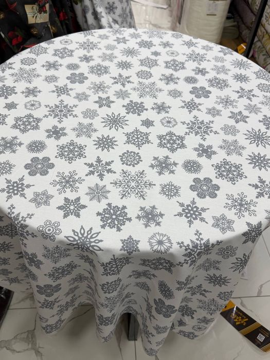 Новагодние скатерти салфетки