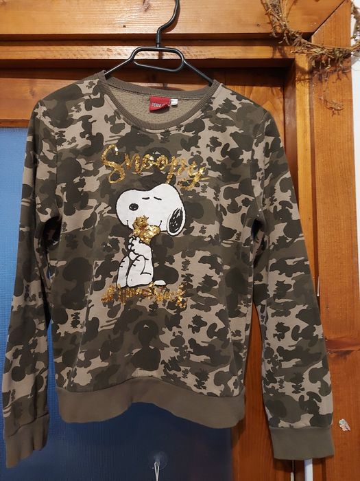 Bluză copii SNOOPY 8-10 ani groasă