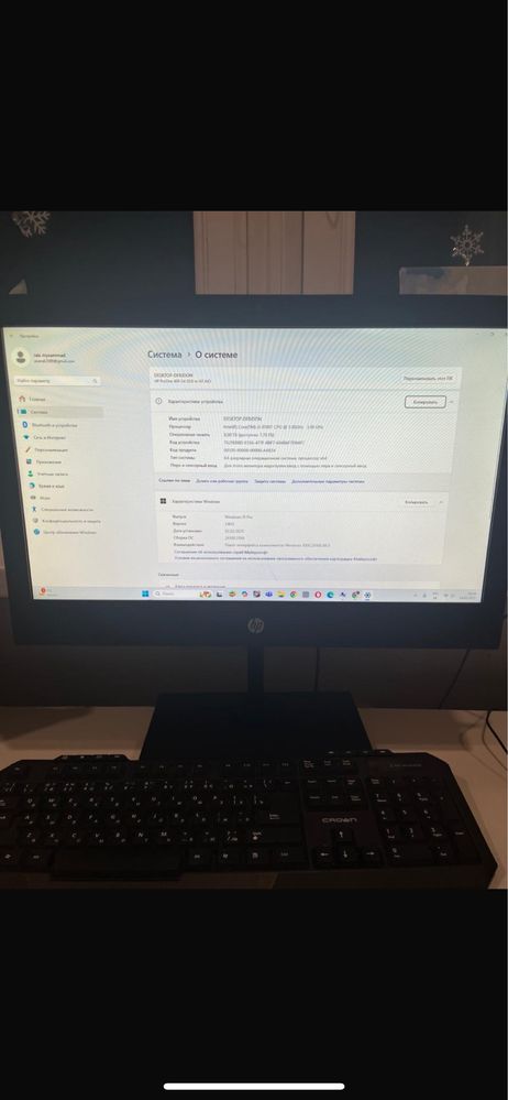 Компьютер hp настольный