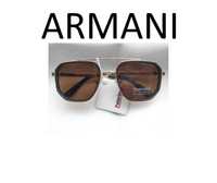 Ochelari de soare Armani Polarizati, maro model 2