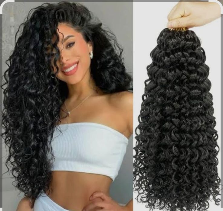 Codite afro și extensii par