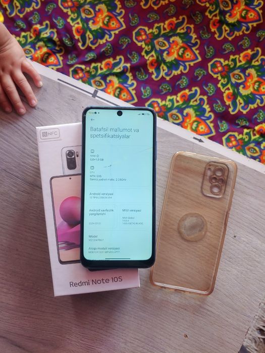 Redmi note 10s holati yaxshi 550ming kelishamz METROGA BOROLAMAN