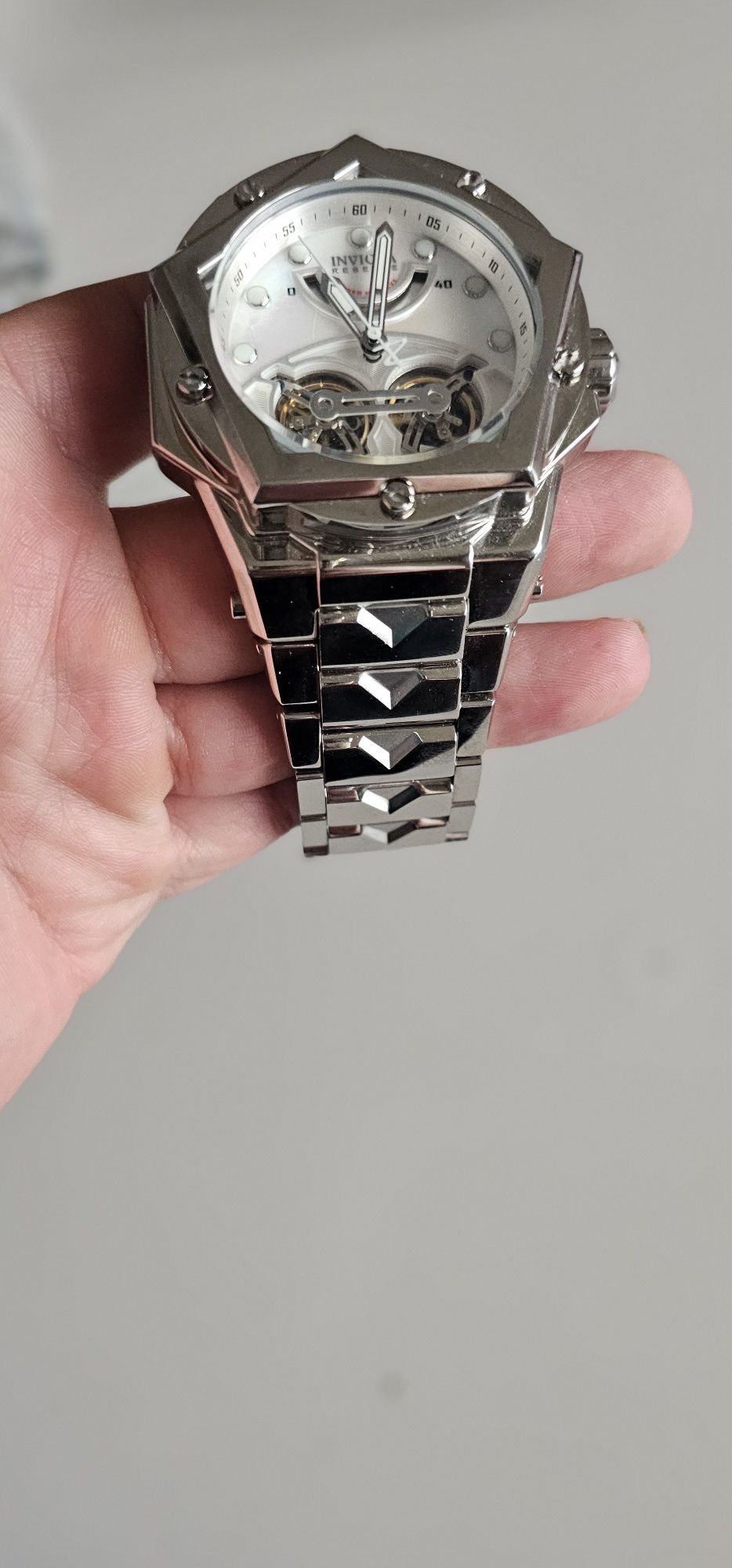 Invicta Helios  double open hearts механичен часовник