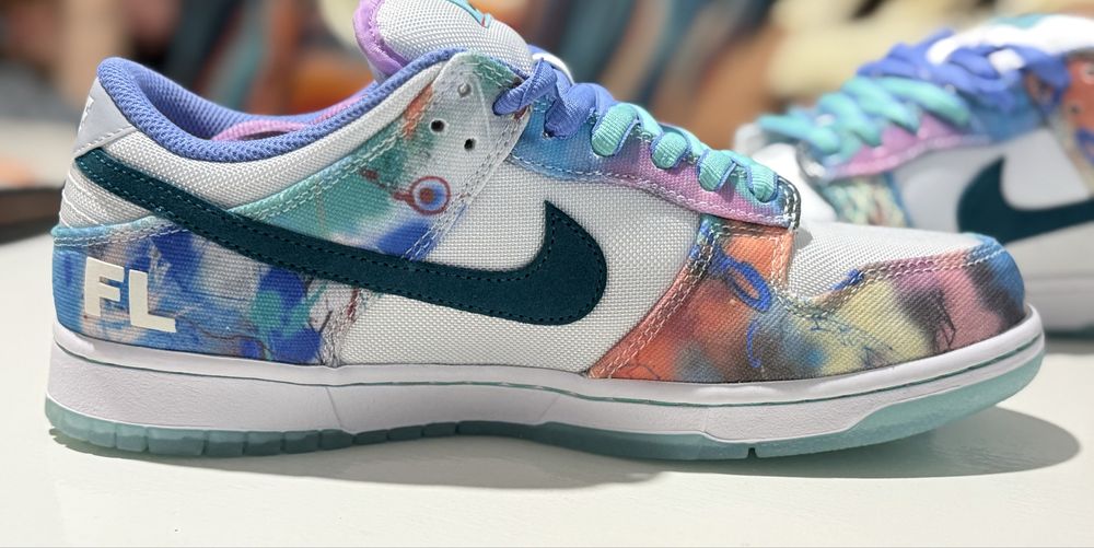 Nike SB Dunk Low Futura Laboratories Bleached Aqua
