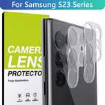 Samsung Galaxy S23 FE S23 Ultra S23+ S23 / 3D Стъклен протектор камера