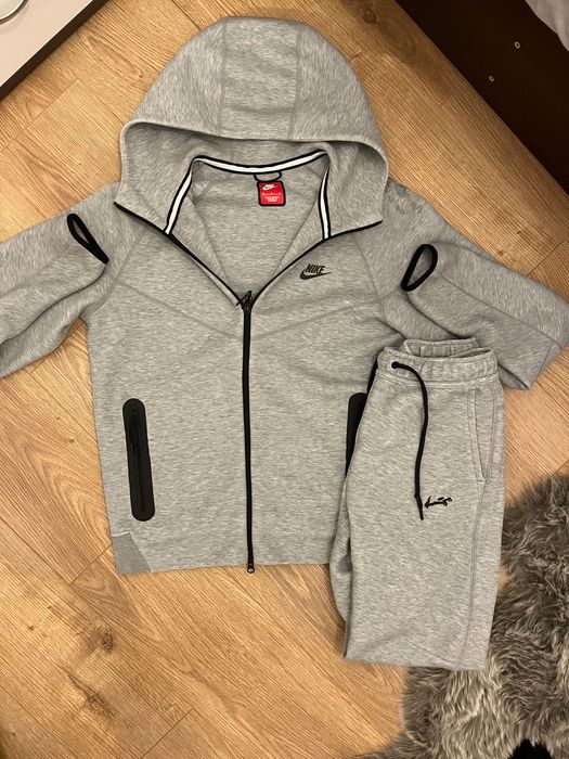 Trening tech fleece gri