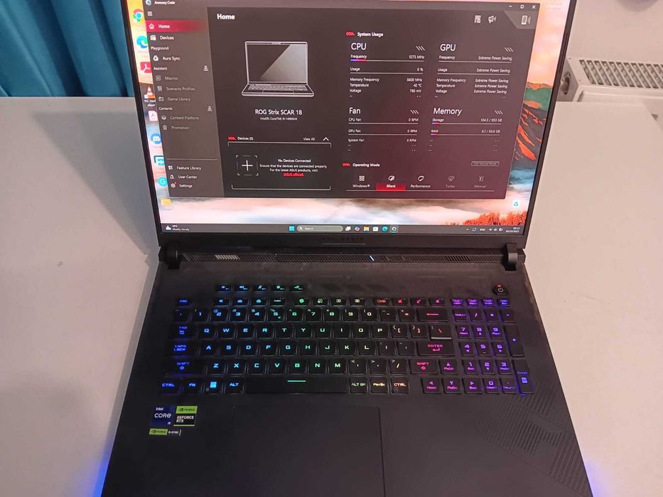 ASUS ROG Strix SCAR 18 2024 i9-14900HX / RTX 4080 / 64GB / 1TB  ca nou