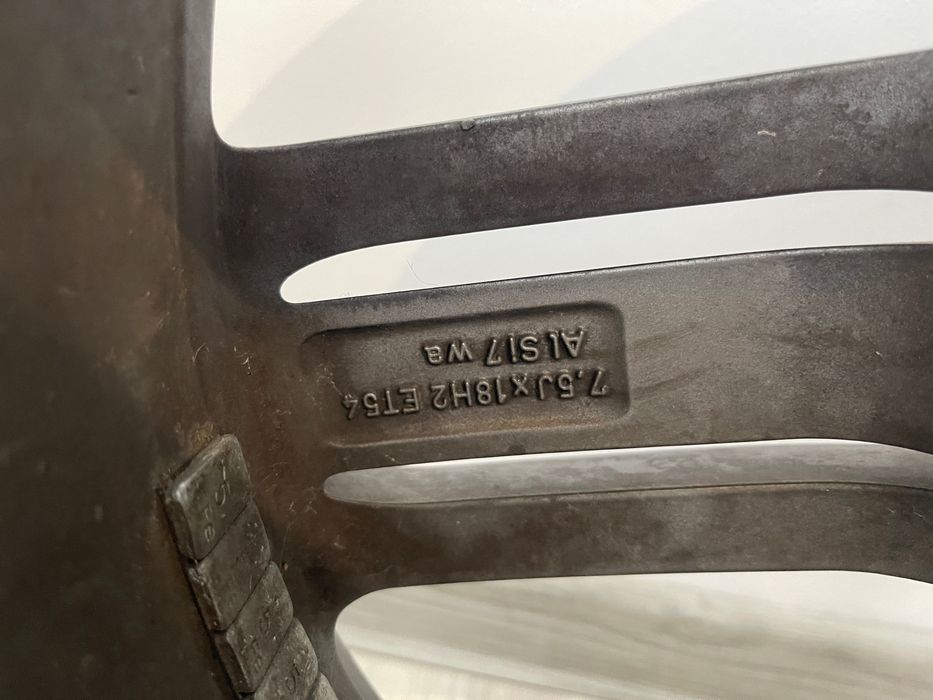Jante Audi 18", Titanium Grey