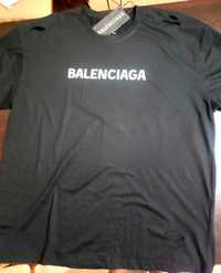Мъжки тениски Balenciaga, черна тениска Balenciaga